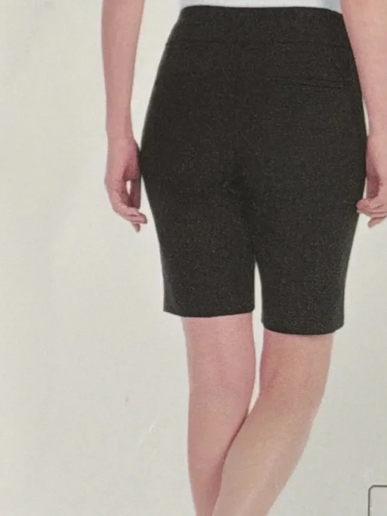 Hilary Radley Black Pull-On Bermuda Shorts - Picture 5 of 5